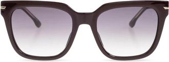 Victoria Beckham Rechthoekige Zonnebril - Dames - Zonnebrillen - Rood - ONE Size - Accessoires