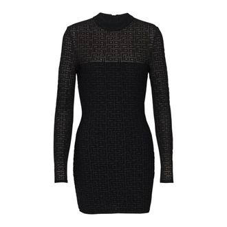 Balmain Mujer, Vestidos, Negro, Talla: S