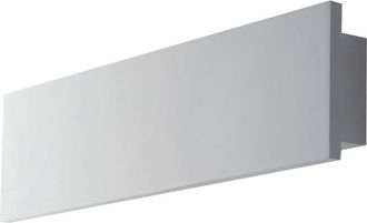 Fan Europe Applique led ortisei in gesso bianco verniciabile 11.8W 4000K 40 cm
