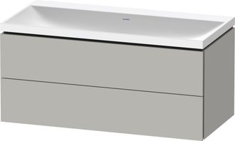 Duravit Duravit L-cube Conjunto En C Suspendido, 2 Cajones, Sin