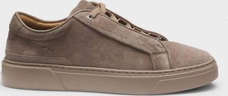 HUGO BOSS Gary Suede Low-Top TrainersBrand Size 40