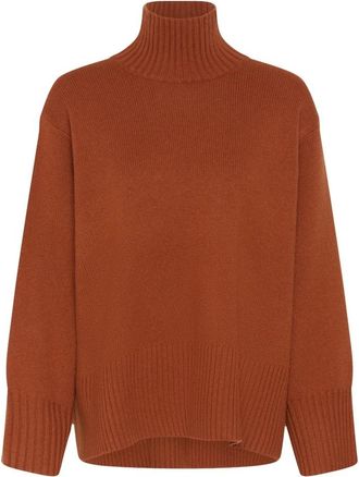 Inwear Breiwerk - Dames - Coltruien - Bruin - M - Truien & Vesten