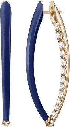 Melissa Kaye Orecchini Cristina in oro giallo 18 carati