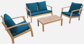 Sweeek Muebles De Jard&iacute;n De Madera De 4 Plazas