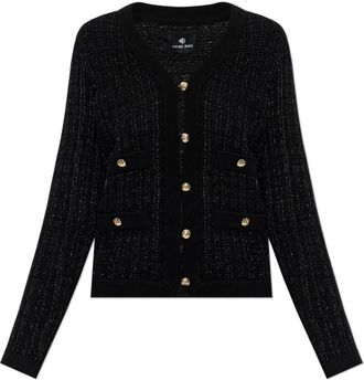 Anine Bing Cardigan Tessa - - Knitwear - Donna - Nero - M