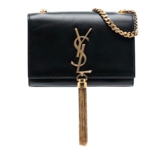 Saint Laurent Pre-owned Cross Body Bags, female, Black, Size: ONE SIZE Pre-owned The Kate Shoulder Bag