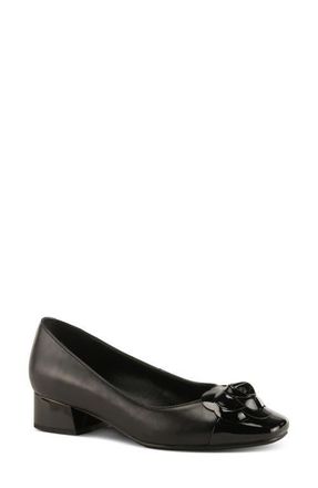 Azura Angelinite Cap Toe Pump in Black at Nordstrom, Size 7.5-8Us
