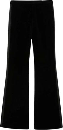 Max Mara Broeken, Dames, Zwart, M, Polyester, Polyester Jumpsuit