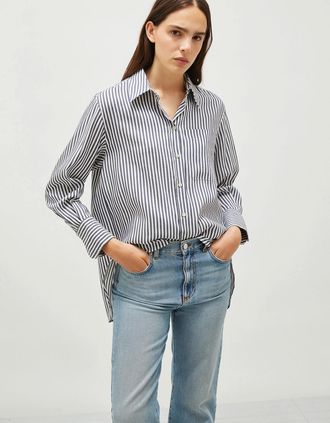 Marella Womens Ines Shirt - Navy - Size: 12