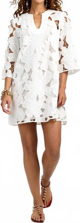 Trina Turk Mangrove Eyelet Dress In White