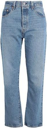 Levi's 501 CROP MED - WORN IN