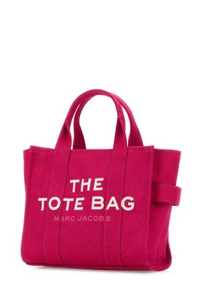 Marc Jacobs Womens Fuchsia Canvas Mini The Tote Bag Handbag Raspberrypink Borse A Mano