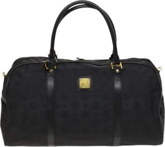 MCM Pre-owned Nylon handbags - Dames - Vintage Handtas - Zwart - ONE Size - Nylon - Vintage