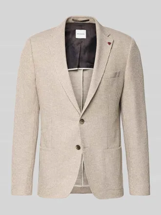 Roy Robson Slim Fit 2-Knopf-Sakko mit Reverskragen in Beige, Gr&ouml;&szlig;e 102