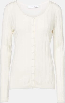 Proenza Schouler White Label Hattie ribbed-knit cardigan