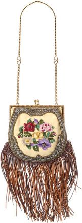 Valentino Vlogo Signature Canvas Pouch