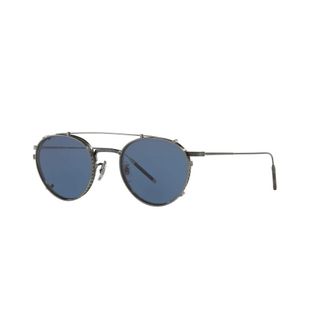 Oliver Peoples Sunglasses, unisex, Gray, 47 MM, Clip-On Eyewear Frames