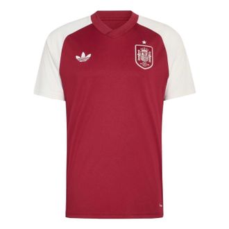 adidas Spain 2026 Away Pre Match Jersey Asia Sizing Team Coll Burgundy 2 KA6491