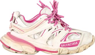 Balenciaga Balenciaga Track sneakers in roze en wit polyurethaan