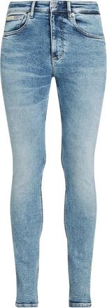 Calvin Klein Powerstretch Skinny Jeans - Heren - Skinny Jeans - Blauw - W32 - Katoen - Jeans