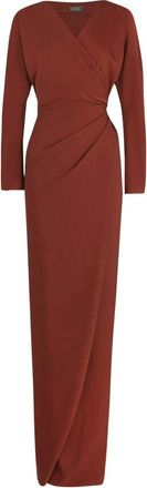 Cortana Eteria Wrap Dress - female - Cortana - Wrap Dresses - Red - 2XS - Dresses