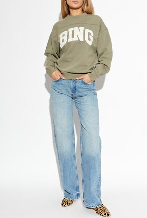 Anine Bing Trenton Sweatshirt, Womens, Green