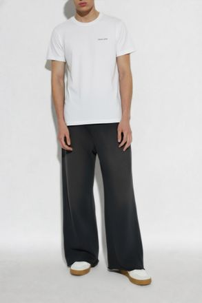 Golden Goose T-shirt With Logo, Mens, Multicolor