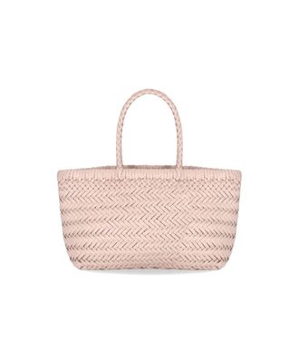 Dragon Diffusion BORSA SHOPPING GORA MINI FLAT ROSA DRAGON DIFFUSION