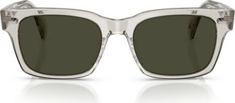 Oliver Peoples Ryce 54mm Square Sunglasses in Black Diamond /G-15 at Nordstrom