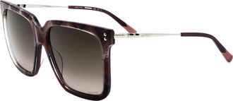 Missoni Womens 57 mm Purple Sunglasses