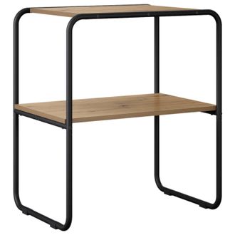 vidaXL Mesa Consola Roble Artesanal 60 X 42,5 X 70 Cm Vidaxl