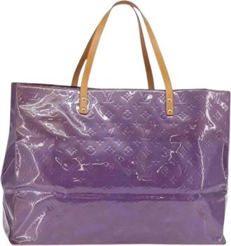 Louis Vuitton Pre-owned Tote Bags, female, Purple, Size: ONE SIZE Pre-owned Vintage Tote Bag
