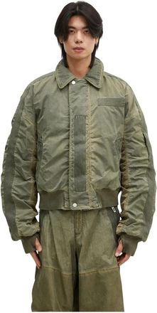 032c Clay Utility Bomber - Heren - Bomber jackets - Groen - XL - Katoen - Jassen
