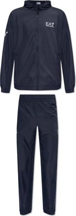 Emporio Armani Tuta Sportiva - Heren - Trainingspakken - Blauw - M - Polyester - Fitness
