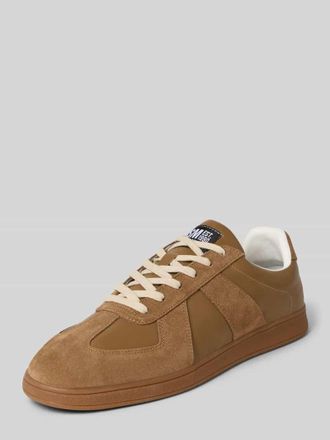 Steve Madden Sneaker aus Leder mit Schn&uuml;rung Modell Waltor in Taupe, Gr&ouml;&szlig;e 40