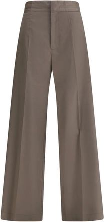 SA SU PHI Petra trousers - women - Cotton - 38 - Brown