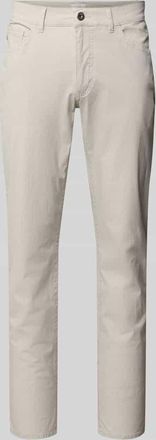 Brax Brax Regular Fit Hose mit 5-Pocket-Design aus Baumwoll-Mix Modell Cadiz in Sand, Gr&ouml;&szlig;e 32/30