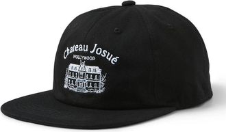 Gallery Dept. Mens Chateau Josue Resort Cap in Black Cotton - One Size