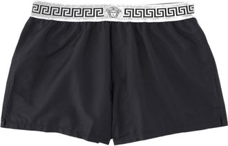 Versace Black Greek Key Belt Underwear