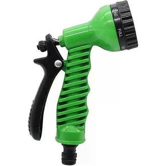 2B 7 Function Water Gun Garden Lawn Plant Flower Vegetable Flower Bed Watering Irrigation Spray Gun Car Washing Home Clean Tool