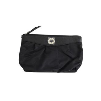 Balmain Pre-owned Pochette - Dames - Pre-owned - Zwart - Maat: ONE Size Leer
