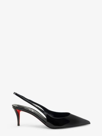 Christian Louboutin D&eacute;collet&eacute; Slingback Miss Z in vernice - CHRISTIAN LOUBOUTIN - gender_Woman
