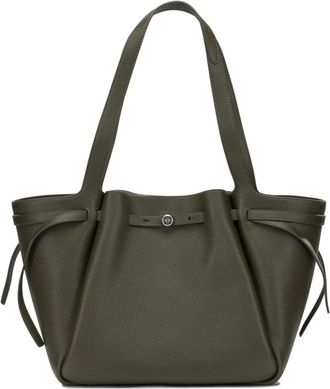Tory Burch Tassen, Dames, Groen, ONE Size, Leer, Romy Tote