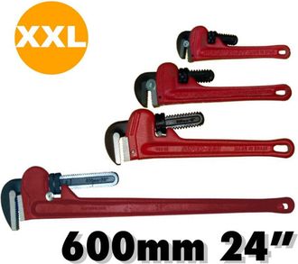 Trade Shop Trade Shop - Chiave Giratubi Americana Giratubo Giratubi Regolabile Varie Misure Idraulica - -600 Mil&iacute;metros