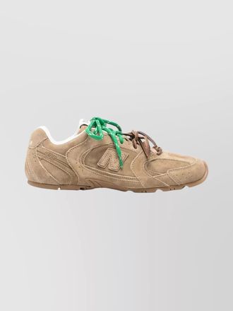 Miu Miu new balance 530 suede sneakers with lace options