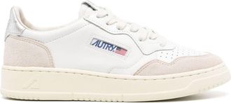 Autry Medalist panelled sneakers - women - Leather - 37 - White