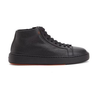 Santoni Sneakers, male, Black, Size: 8 1/2 US Boot