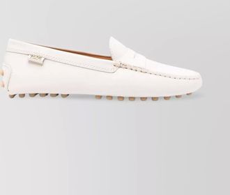 Tod's raised seam detail loafers