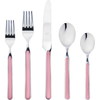 Mepra Fantasia Flatware Set - 20 Pieces in Pink at Nordstrom