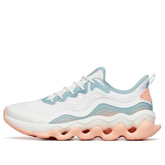 Anta (WMNS) ANTA Running Series Sneakers White Orange Blue 122215555-7